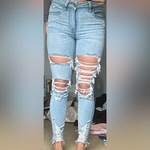 American Eagle Hi-Rise jeggings